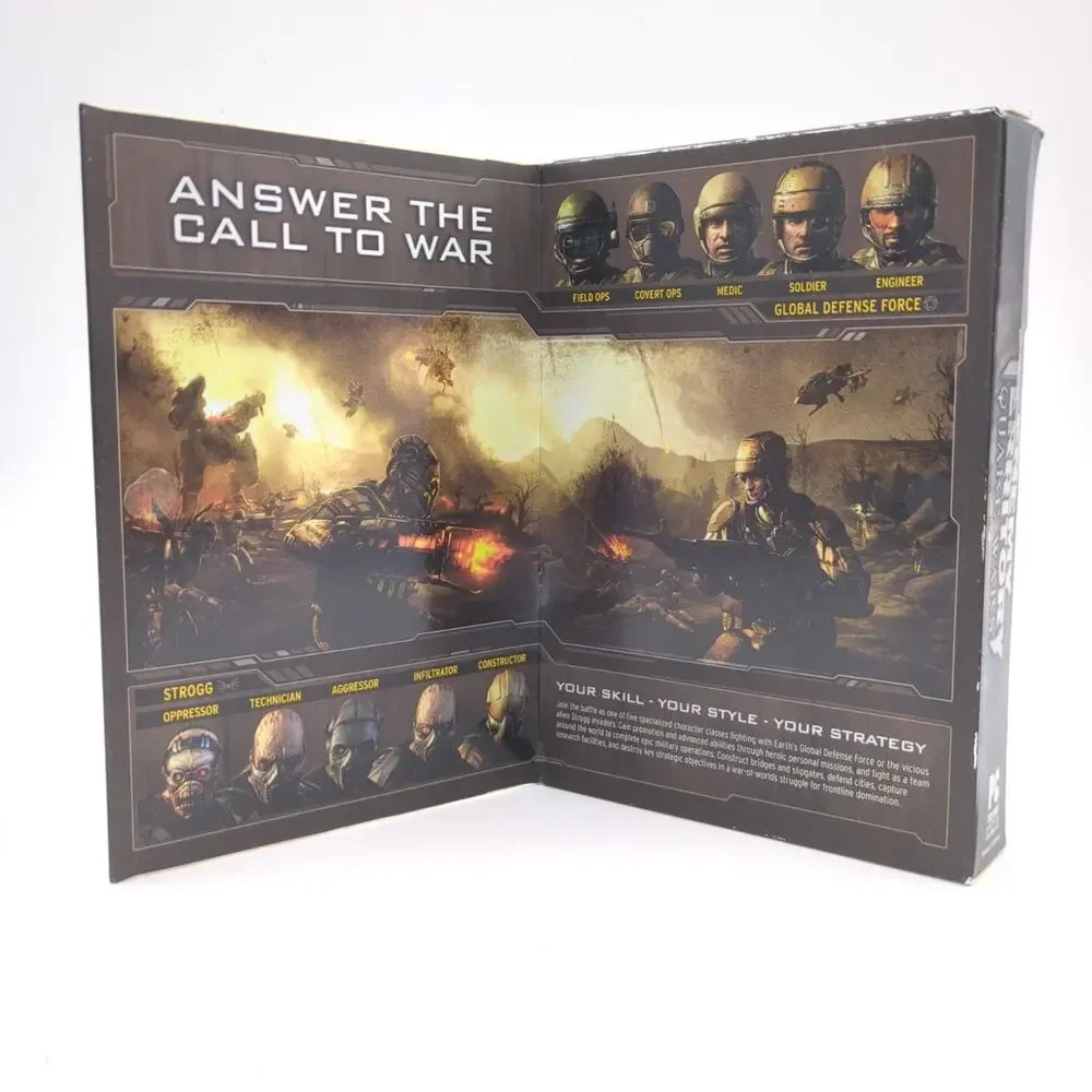 Enemy Territory Quake Wars PC Video Game FPS Multiplayer Action Shooter